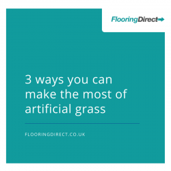 Here are 3 ways you can make the most of artificial grass
