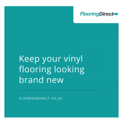Keep your vinyl flooring looking brand new