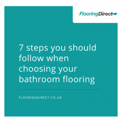 7 steps to follow when choosing bathroom flooring