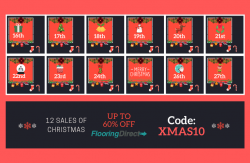 Flooring Direct Christmas sale sees some people get 10% OFF! 
