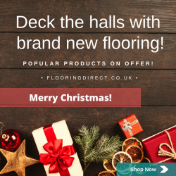 Christmas flooring, delivered to your door!