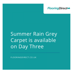 Summer Rain Grey Carpet is a perfect Christmas present!