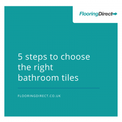 5 steps to follow and choose bathroom tiles