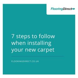7 steps to follow when you are fitting new carpet