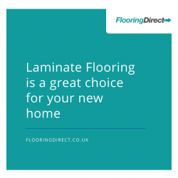 Laminate flooring is a great choice for your new home.