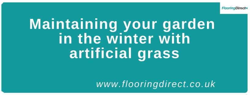 Maintain your garden with artificial grass in the winter. 