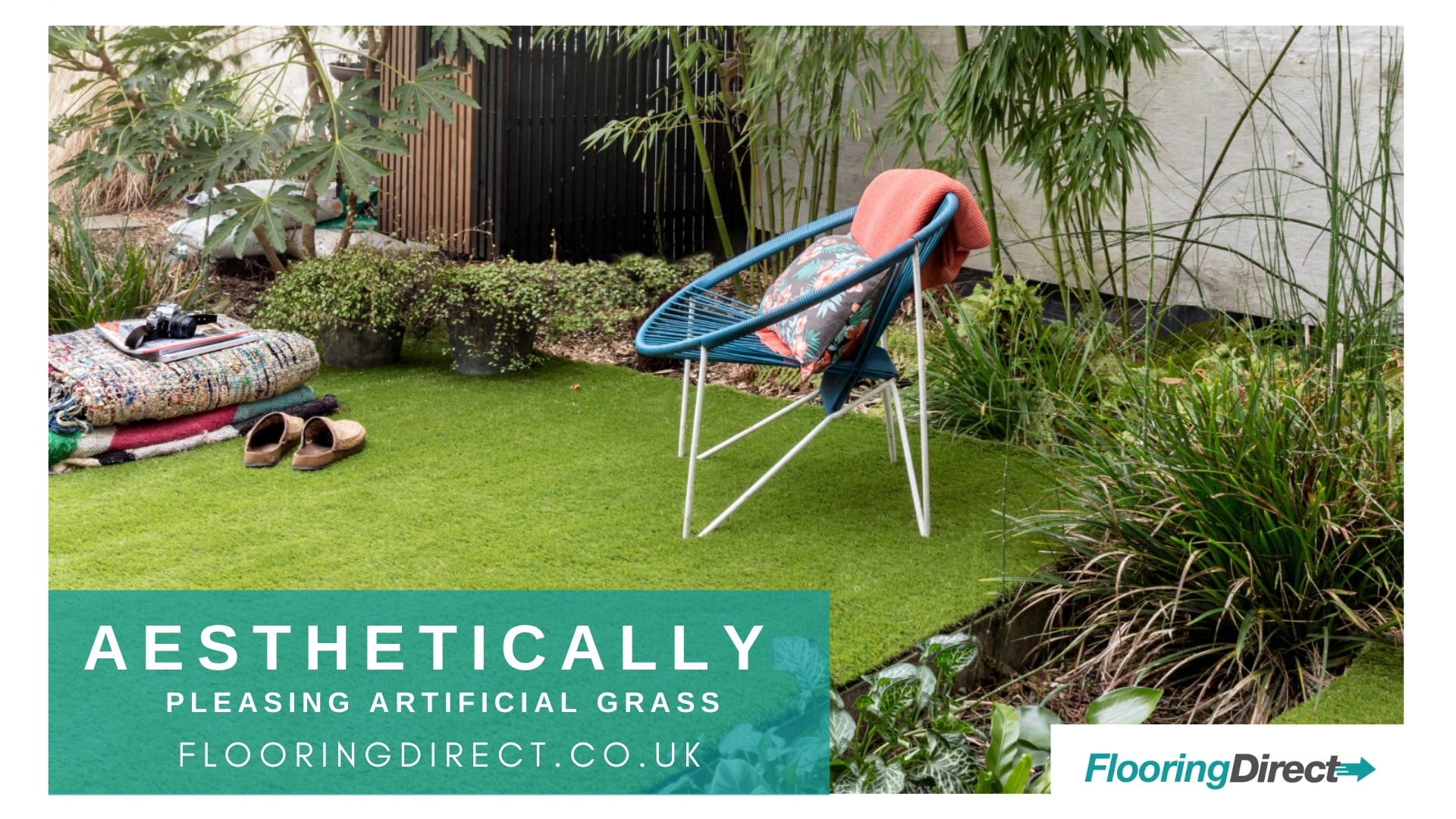 Aesthetically pleasing artificial grass. 