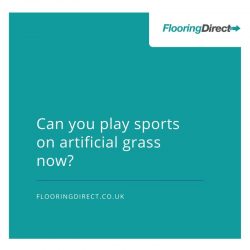 Artificial Grass can accommodate sports matches.