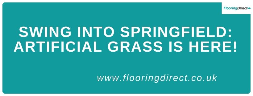 Swing into Springfield with our artificial grass from Flooring Direct.