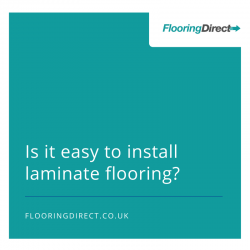 Is it easy to install laminate flooring?
