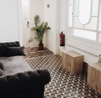 Patterned flooring from Flooring Direct