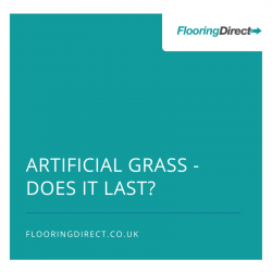 Artificial grass can last a long time in your garden