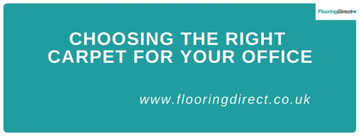 Choose the right carpet for your office by reading this article from Flooring Direct