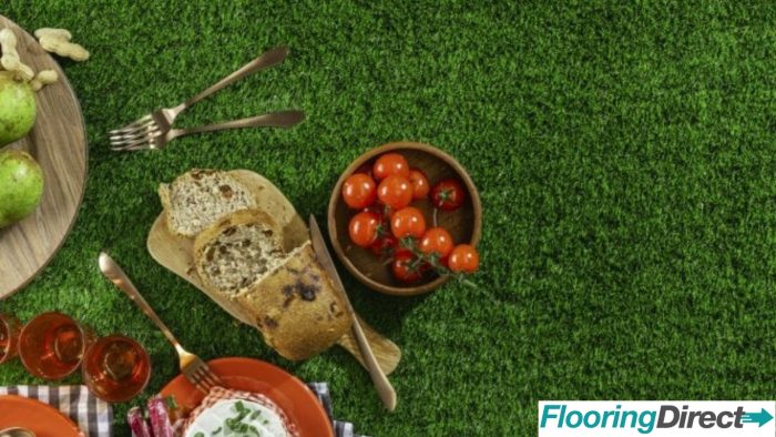 Flooring Direct artificial grass can withstand a picnic