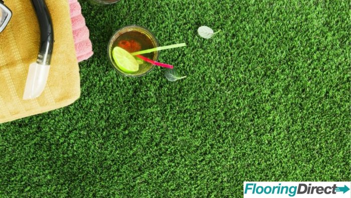 Artificial grass in your garden looks nice