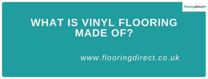 What is vinyl flooring made of?