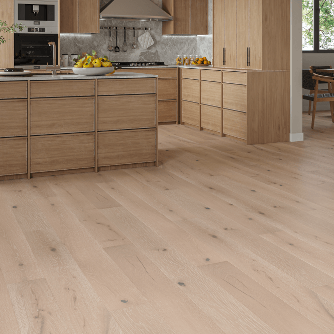 Allona Croxton Oak Engineered Oak Flooring 14mm x 190mm White Washed Smoked Brushed & UV Oiled