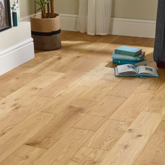 Allona Engineered Natural Oak 18mm x 150mm Brushed & Oiled