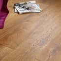 Engineered Smoked Oak 15mm x 190mm Brushed & Lacquered