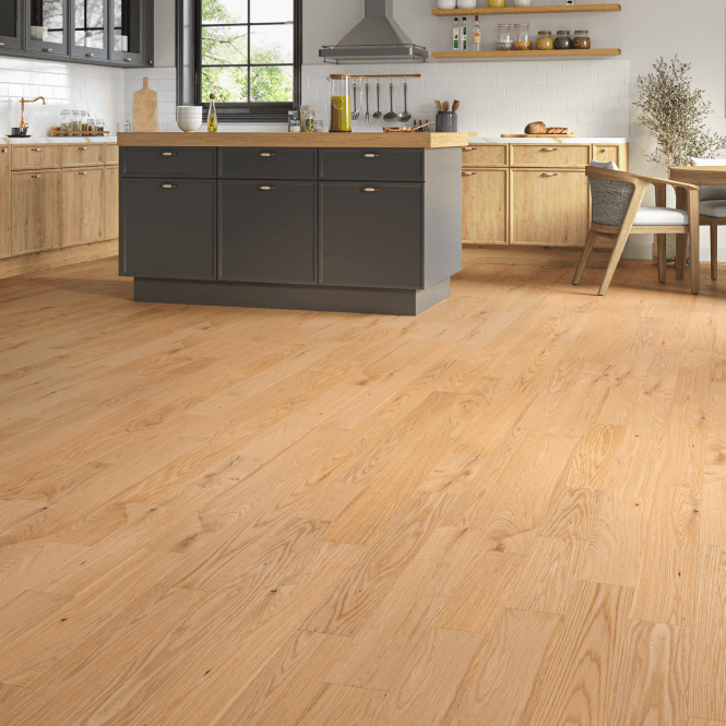 Allona Greenwich Oak Engineered Oak Flooring 14mm x 125mm Natural Brushed & UV Oiled
