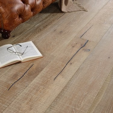 Premium Engineered Distressed Smoke Grey Saw Mark 15mm x 220mm Hardwax Oiled