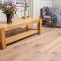 Premium Engineered Distressed Smoked White Oak 15mm x 220mm Hardwax Oiled