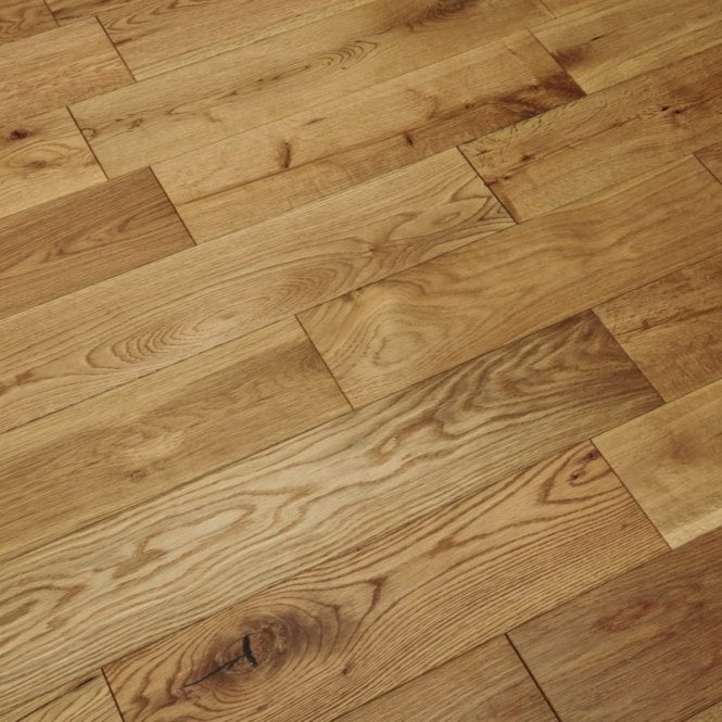 Allona  Solid Oak Flooring 18mm x 150mm Brushed & Oiled