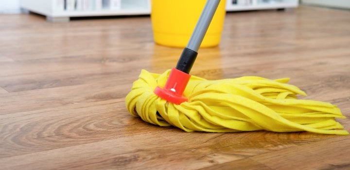 mopping-engineered-wood-flooring