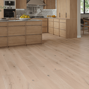 Croxton Oak Engineered Oak Flooring 14mm x 190mm White Washed Smoked Brushed & UV Oiled