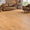 Delamere Oak Engineered Oak Flooring 14mm x 190mm Golden Brushed & UV Oiled