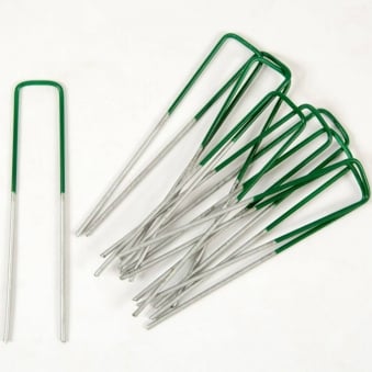 Artificial Grass Galvanised Metal U Pins
