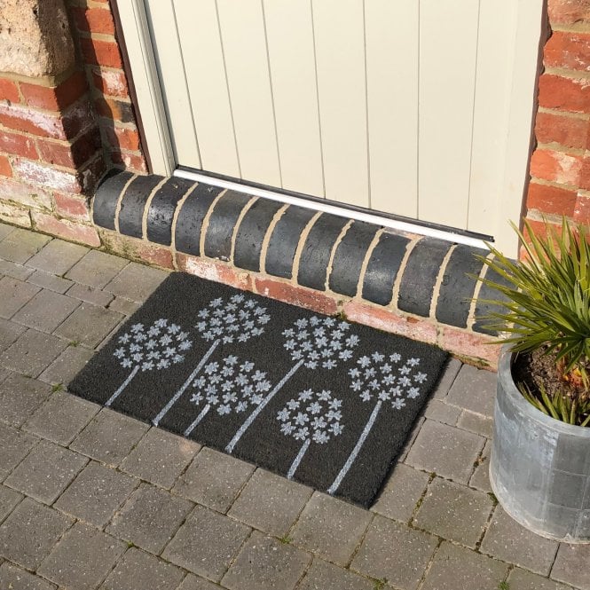 Flooring Direct Coir Door Mat Allium Grey