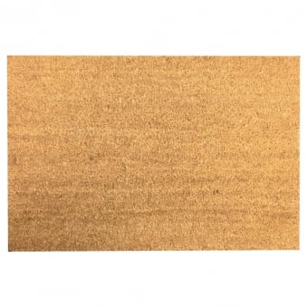 Coir Door Mat Natural Plain