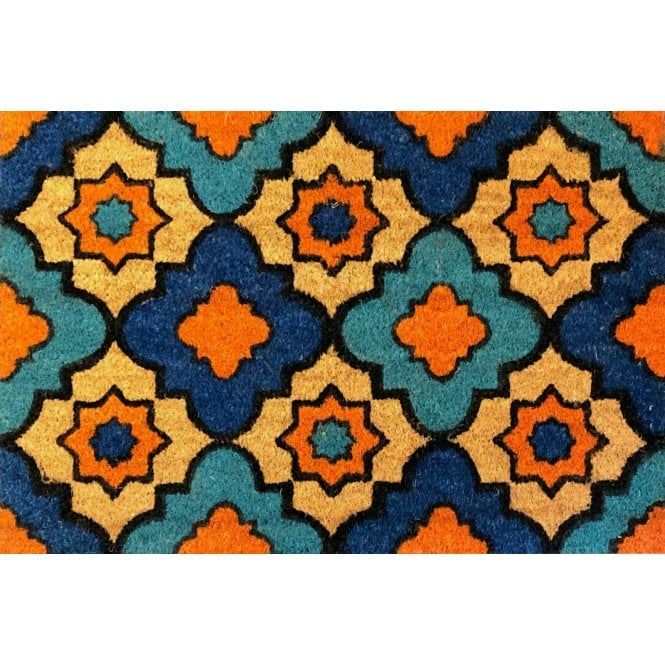 Flooring Direct Coir Door Mat Starburst
