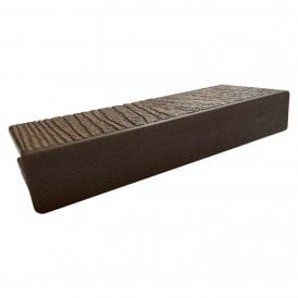 Flooring Direct Plastic Edge Cap Brown