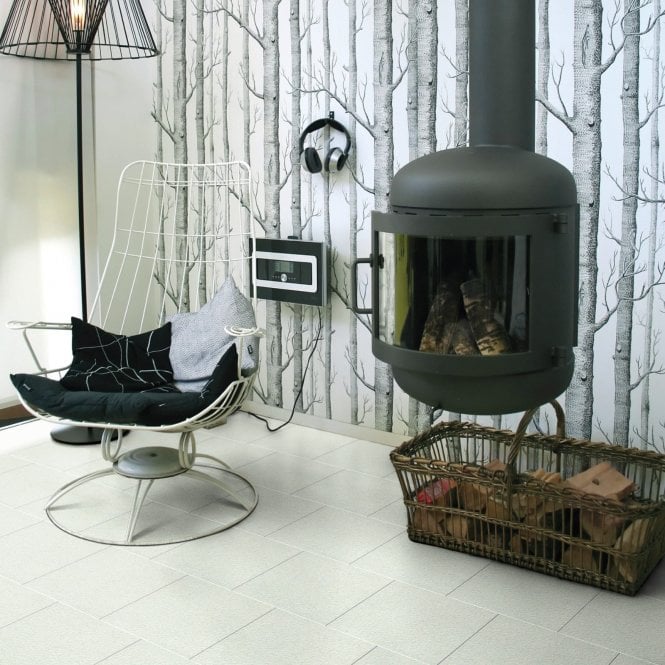 Luvanto Design Sparkle White QAF-LVT-18