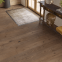 Mollington Oak Engineered Oak Flooring 14mm x 190mm Coffee Brushed & UV Lacquered
