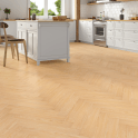 Oakdale Buttermere Herringbone 8mm Laminate Flooring 600mm x 100mm Golden Blonde