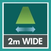2m Wide