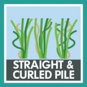 Straight and Curled Yarn