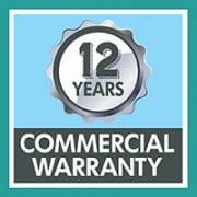 12 Year Commercial Warranty